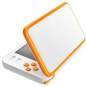 CONSOLE NEW 2DS XL BLANC ORANGE / 12 - 2DS XL