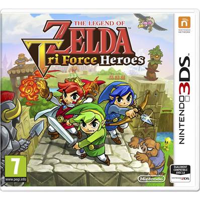 ZELDA TRI FORCE HEROES - 3DS