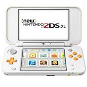 CONSOLE NEW 2DS XL BLANC ORANGE / 12 - 2DS XL