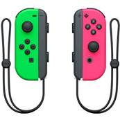 MANETTE JOYCON x2 VERT NEON GCH / ROSE NEON DRT - SWITCH