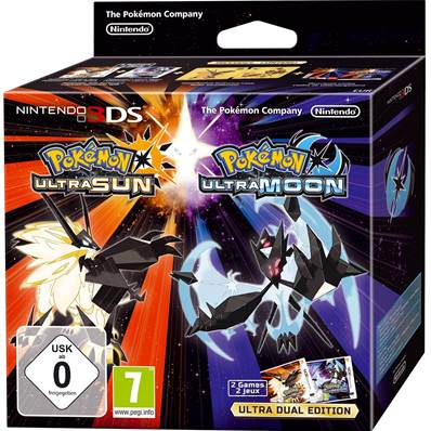 POKEMON MOON ULTRA + POKEMON SUN ULTRA DELUXE DUAL - 3DS