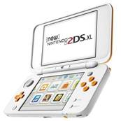 CONSOLE NEW 2DS XL BLANC ORANGE / 12 - 2DS XL