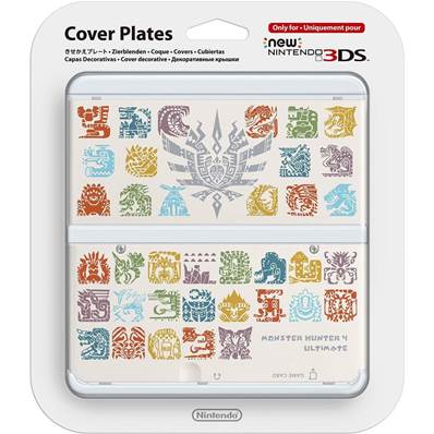 COQUE NINTENDO NEW 3DS MONSTER HUNTER 4 BLANCHE /8 - 3DS