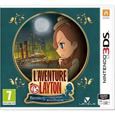 AVENTURE LAYTON KATRIELLE ET LA CONSPIRATION DES MILLIONNAIRES - 3DS