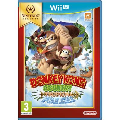 DONKEY KONG COUNTRY TROPICAL FREEZE - WII U select