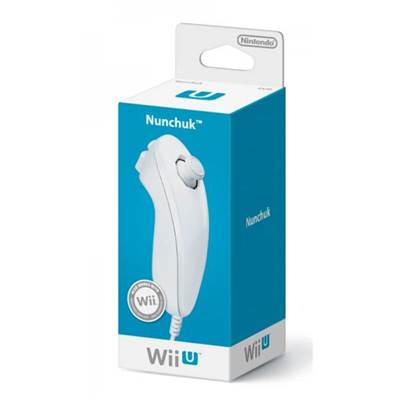 MANETTE NUNCHUCK BLANCHE - WII U