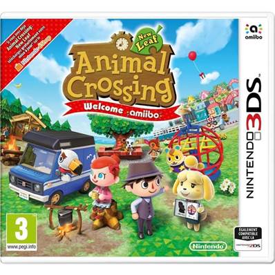 ANIMAL CROSSING NEW LEAF WELCOME AMIIBO - 3DS
