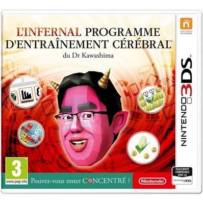 INFERNAL PROGRAMME D'ENTRAINEMENT CEREBRAL DU DR KAWASHIMA - 3DS